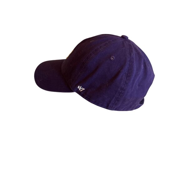 Los Angeles Dodgers Purple Adjustable Baseball Cap OSFA '47 - Picture 2 of 4